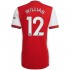 Camisola Arsenal Willian 12 Equipamento Primeiro 2021-2022 Manga Curta